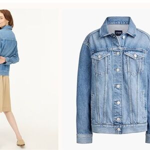 J. Crew Classic Blue Denim Jacket